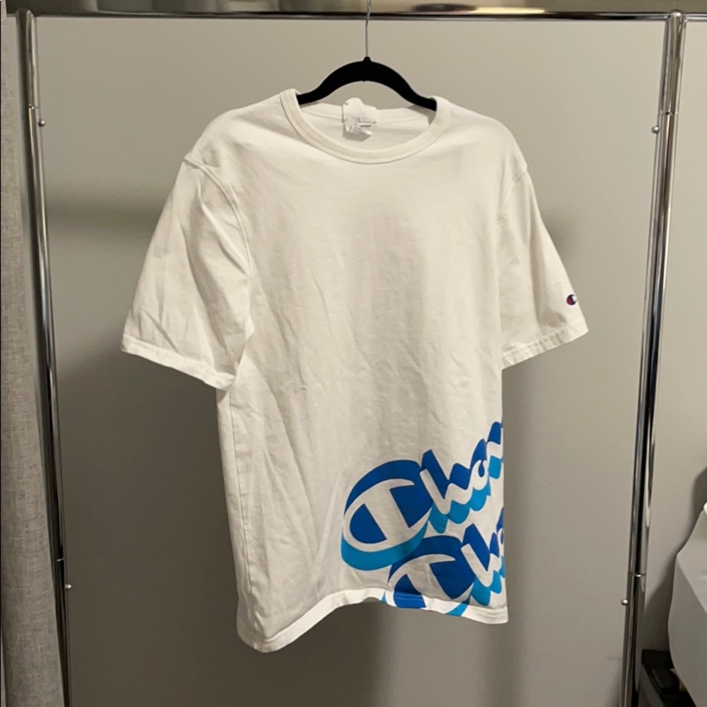 Champion White Tee